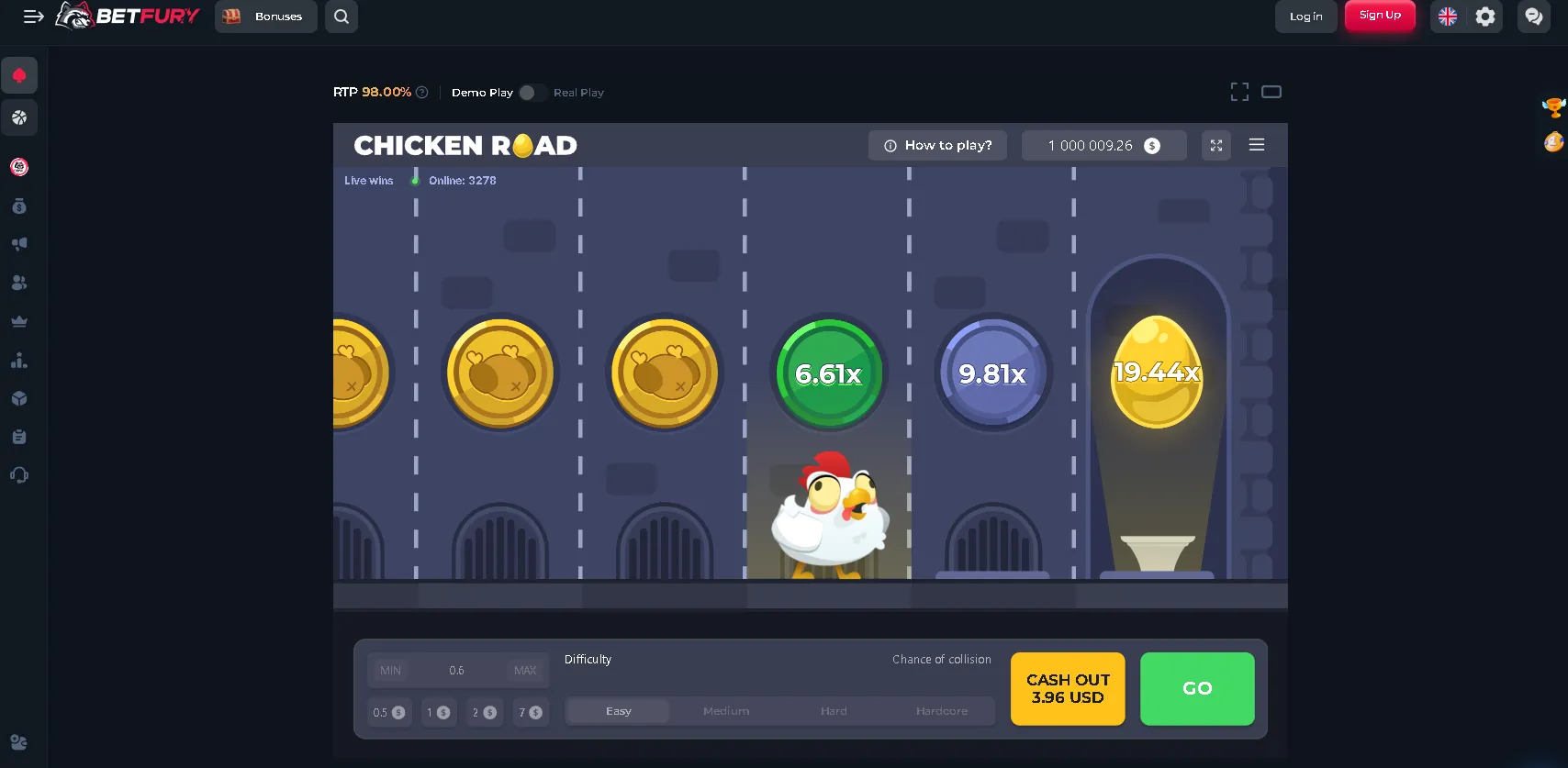 Winning strategies for Chicken Road gambling game